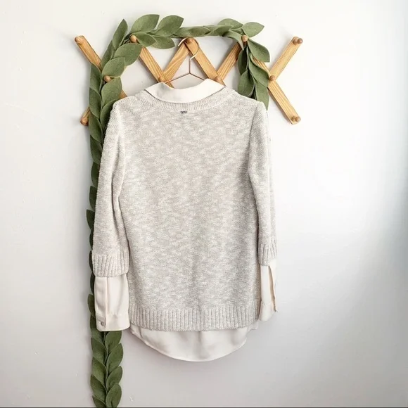 St. John Cardigan With Blouse